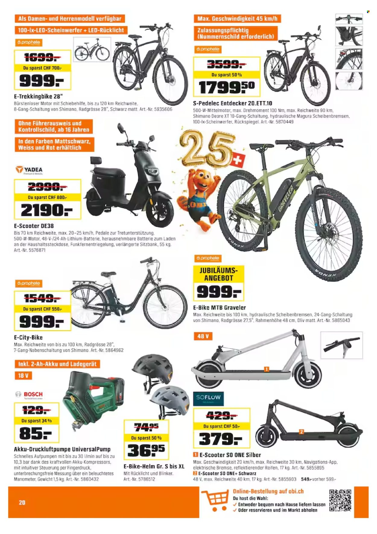 Volantino OBI - 25.3.2024 - 6.4.2024. Pagina 20