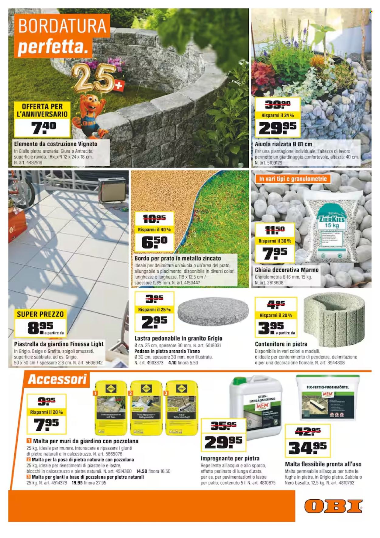 Volantino OBI - 25.3.2024 - 6.4.2024. Pagina 9