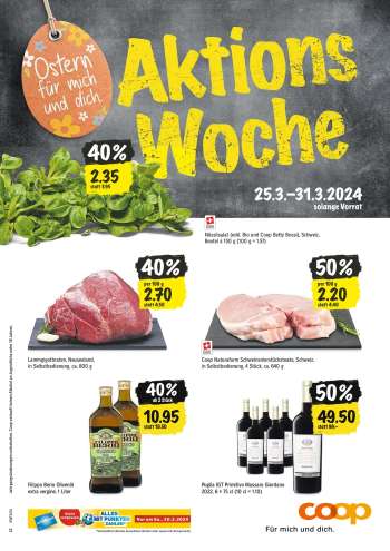 Prospekte Coop - 25.3.2024 - 31.3.2024.