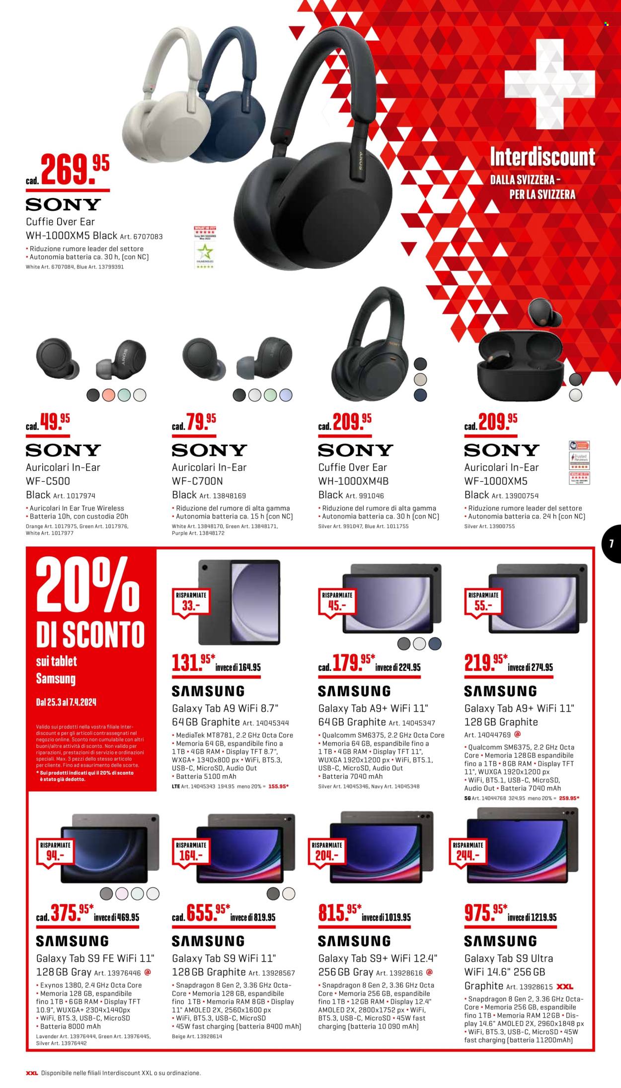 Volantino Interdiscount - 25.3.2024 - 7.4.2024. Pagina 7