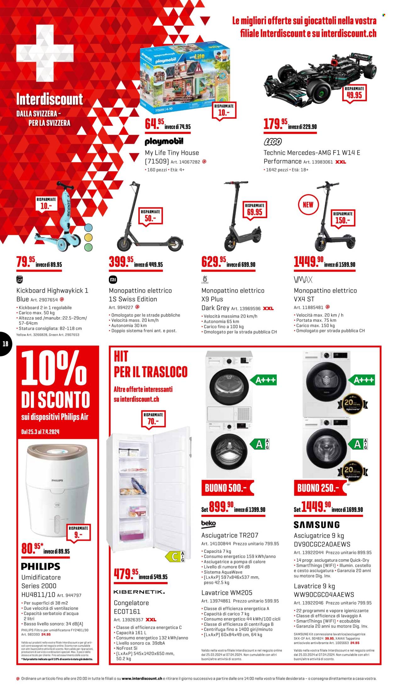 Volantino Interdiscount - 25.3.2024 - 7.4.2024. Pagina 18