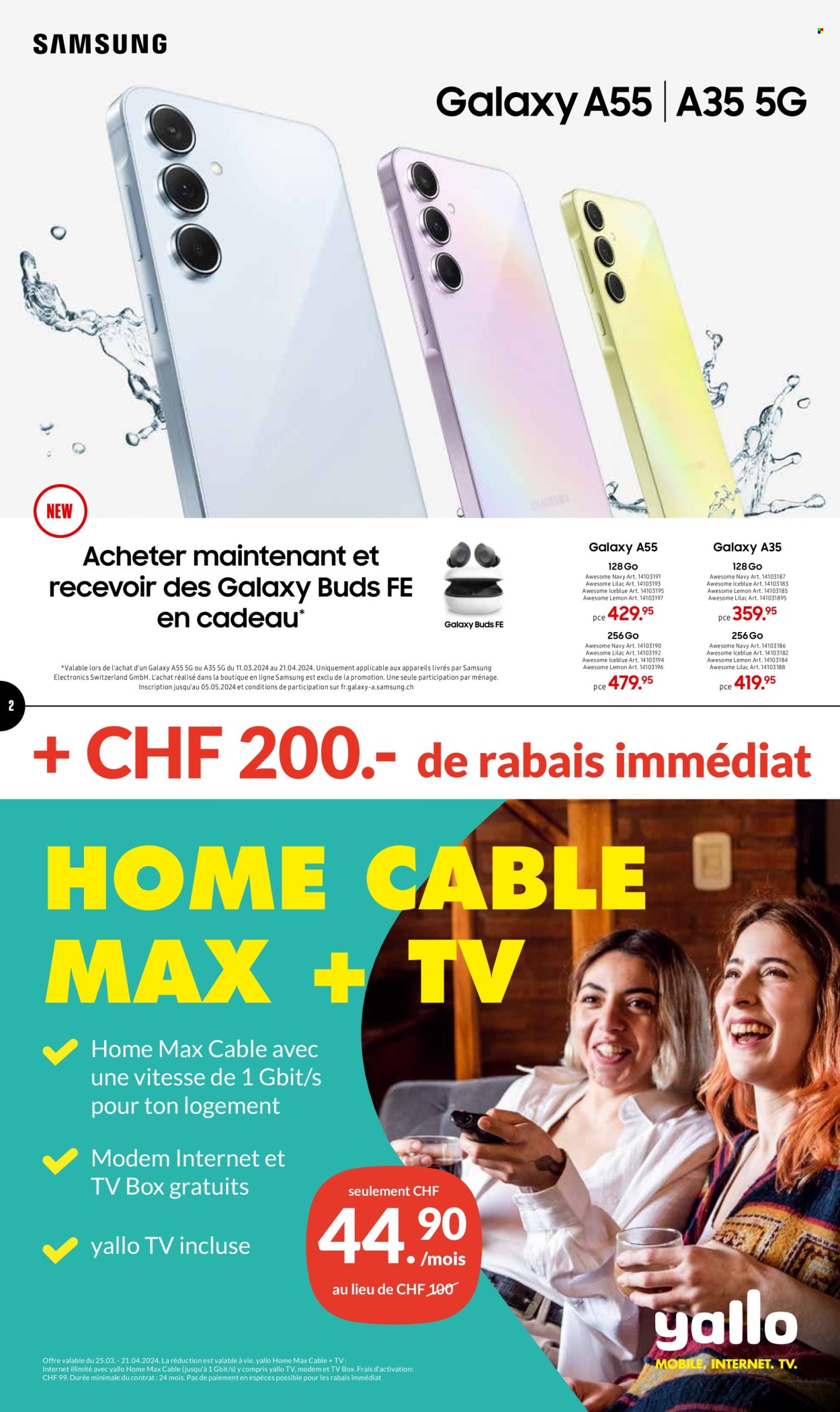Volantino Interdiscount - 25.3.2024 - 7.4.2024. Pagina 2