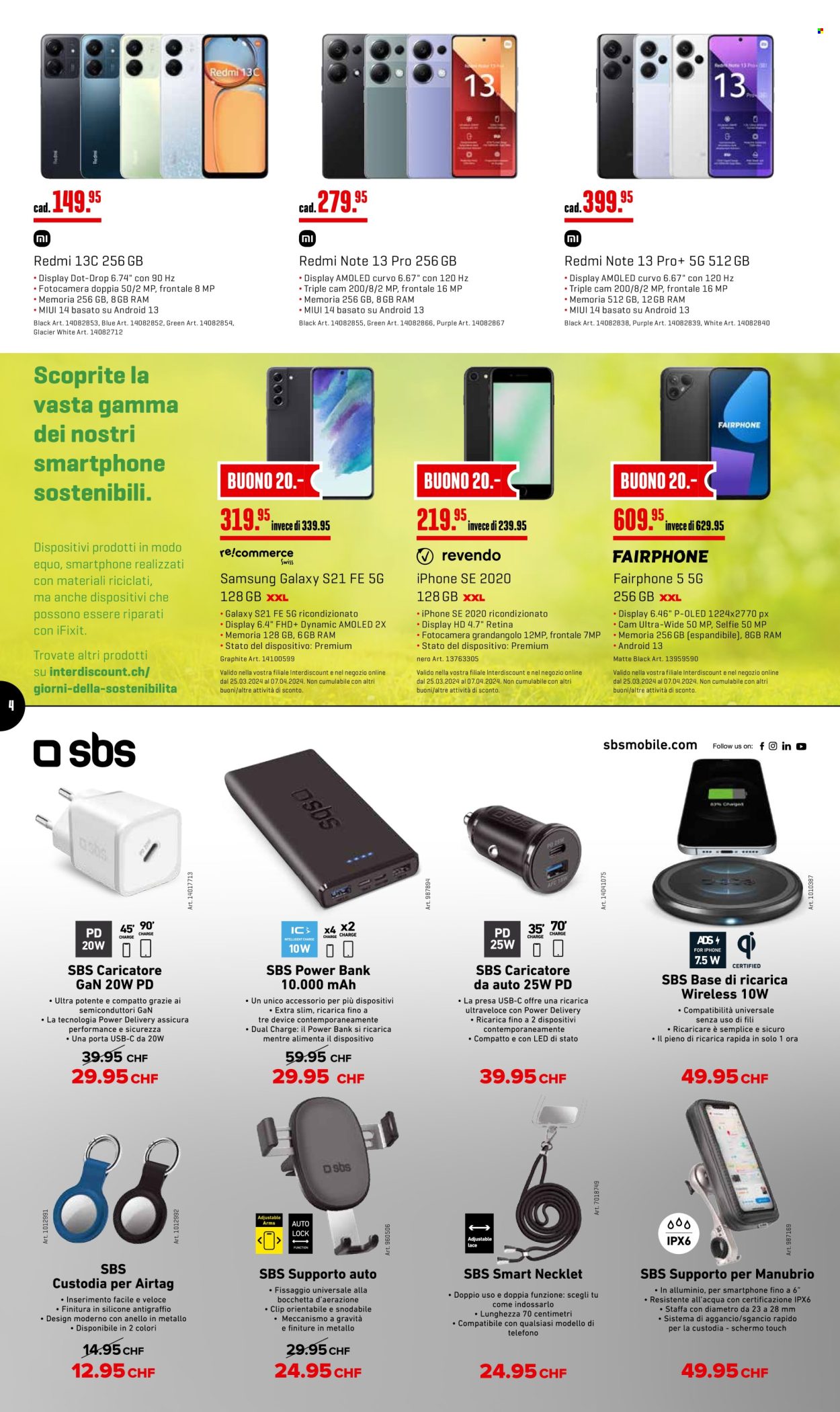 Volantino Interdiscount - 25.3.2024 - 7.4.2024. Pagina 4