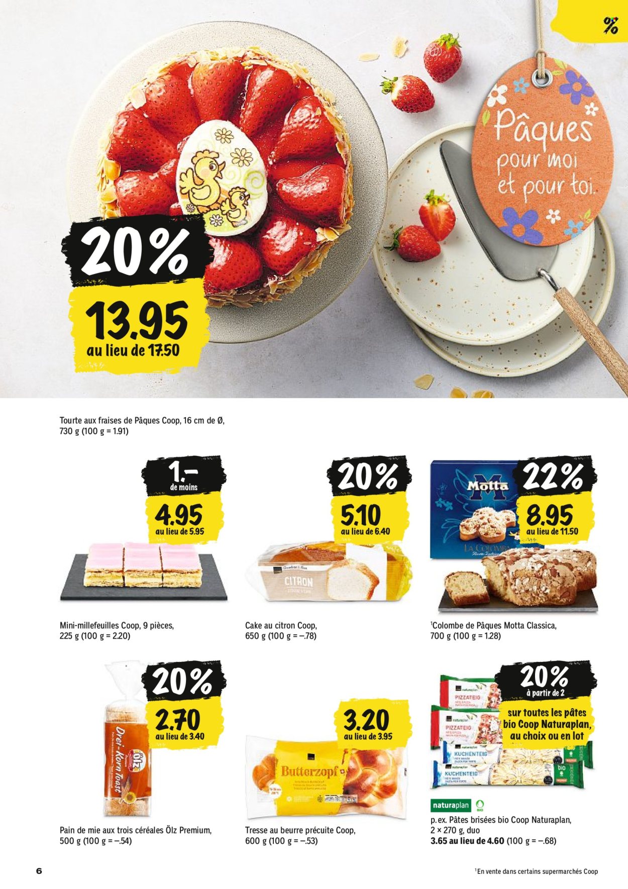 Prospekt Coop - 25.3.2024 - 31.3.2024. Seite 6