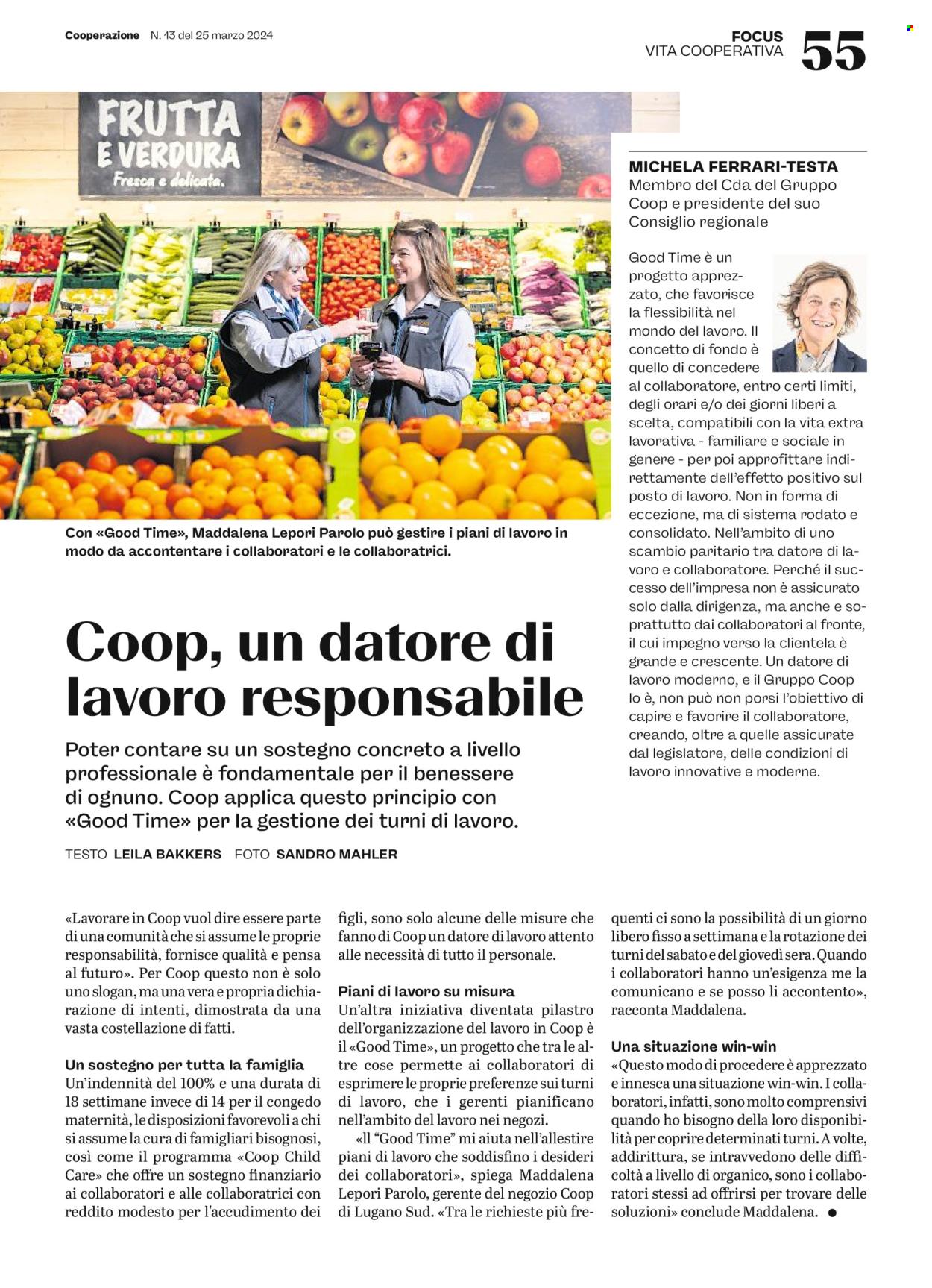 Volantino Coop - 25.3.2024 - 1.4.2024. Pagina 55