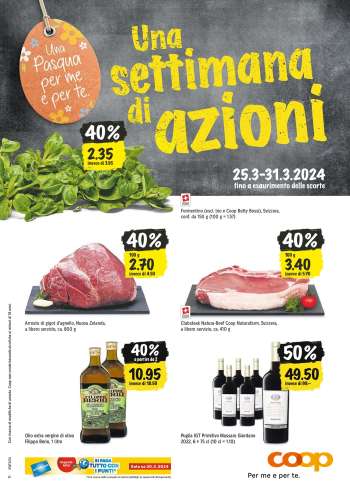 Prospekte Coop - 25.3.2024 - 31.3.2024.