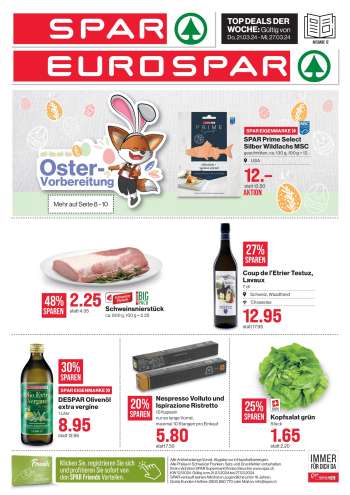Catalogue SPAR - 21.3.2024 - 27.3.2024.