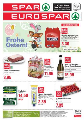 Volantino SPAR - 27.3.2024 - 3.4.2024.