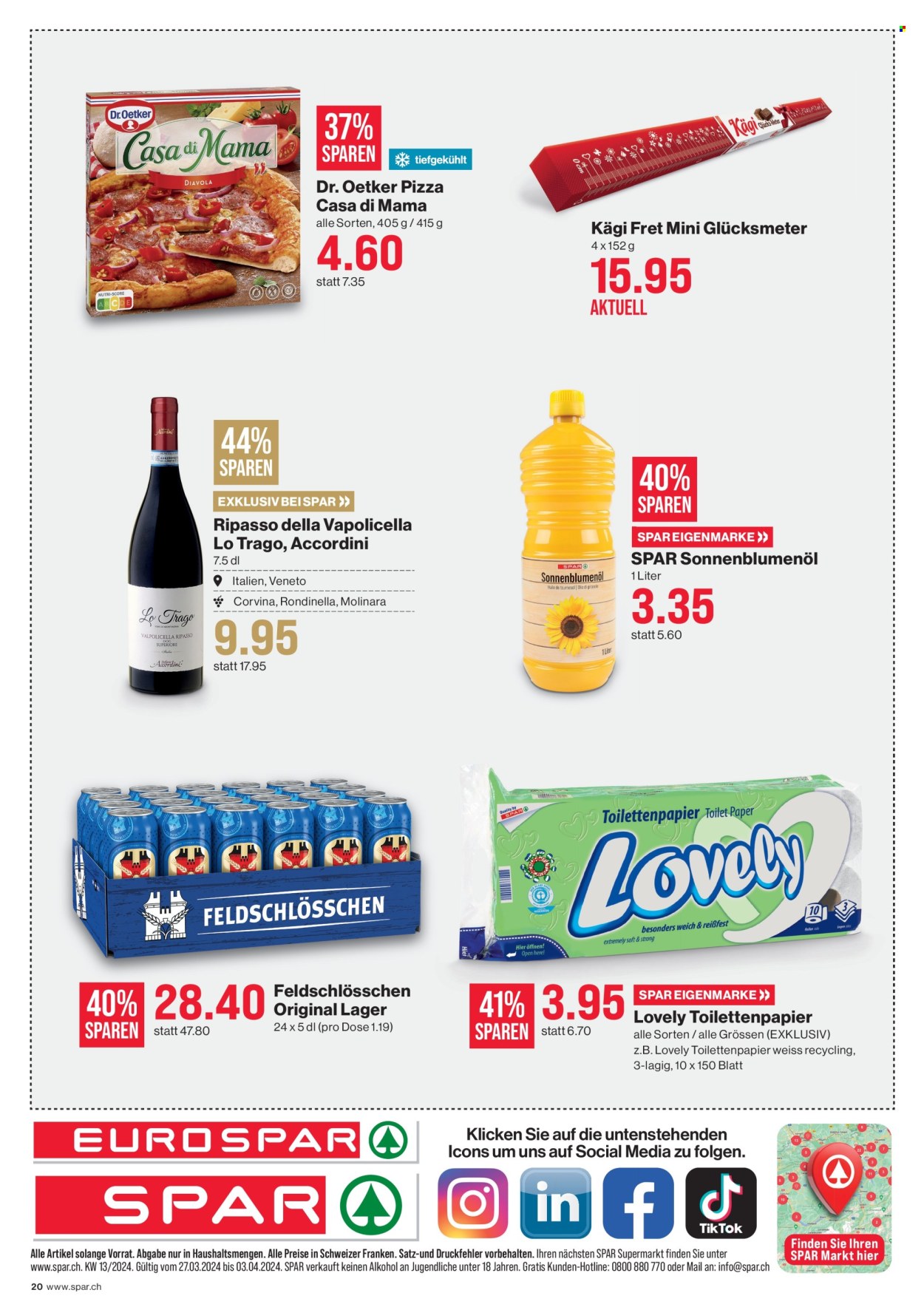 Volantino SPAR - 27.3.2024 - 3.4.2024. Pagina 20