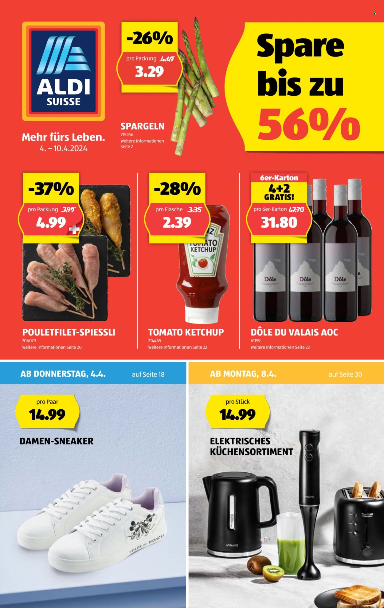 Prospekt Aldi - 4.4.2024 - 10.4.2024. Seite 1