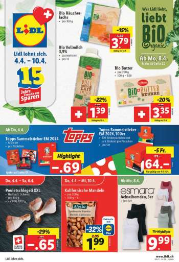 Prospekte Lidl - 4.4.2024 - 10.4.2024.