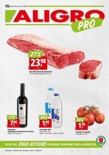 Volantino ALIGRO - 8.4.2024 - 13.4.2024.