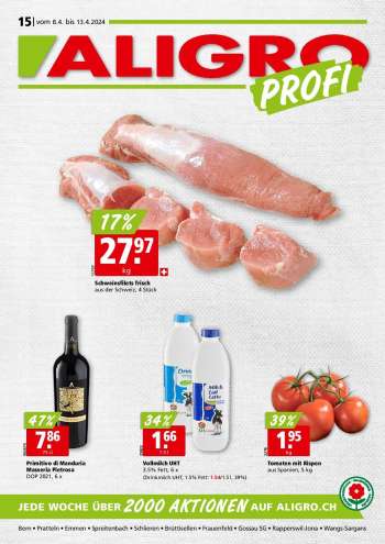 Prospekte ALIGRO - 8.4.2024 - 13.4.2024.