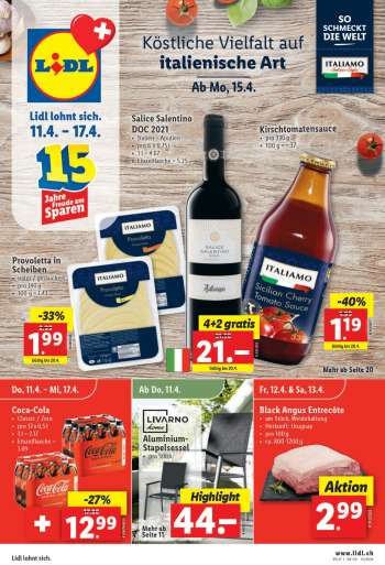 Volantino Lidl - 11.4.2024 - 17.4.2024.