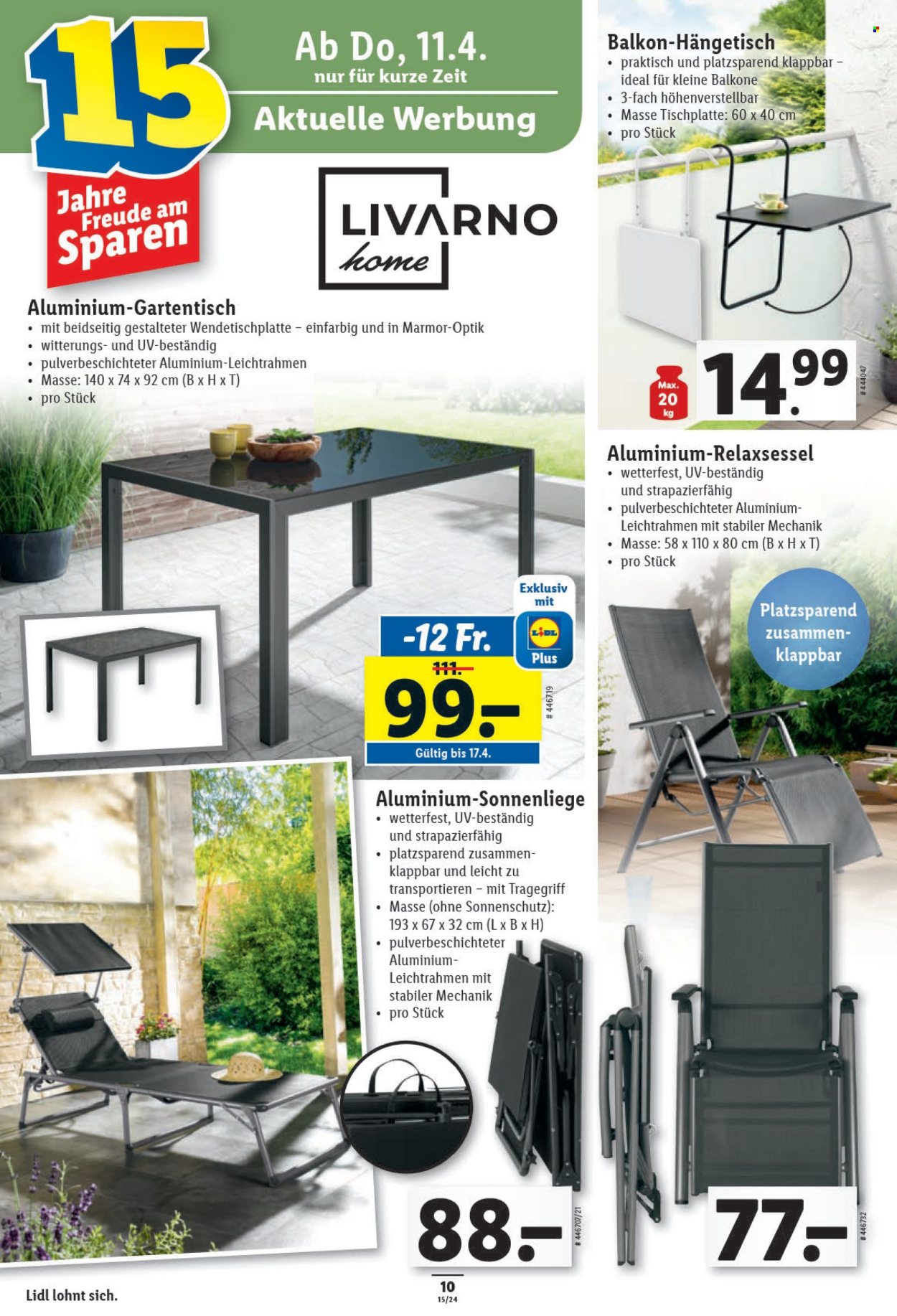 Catalogue Lidl - 11.4.2024 - 17.4.2024. Page 10