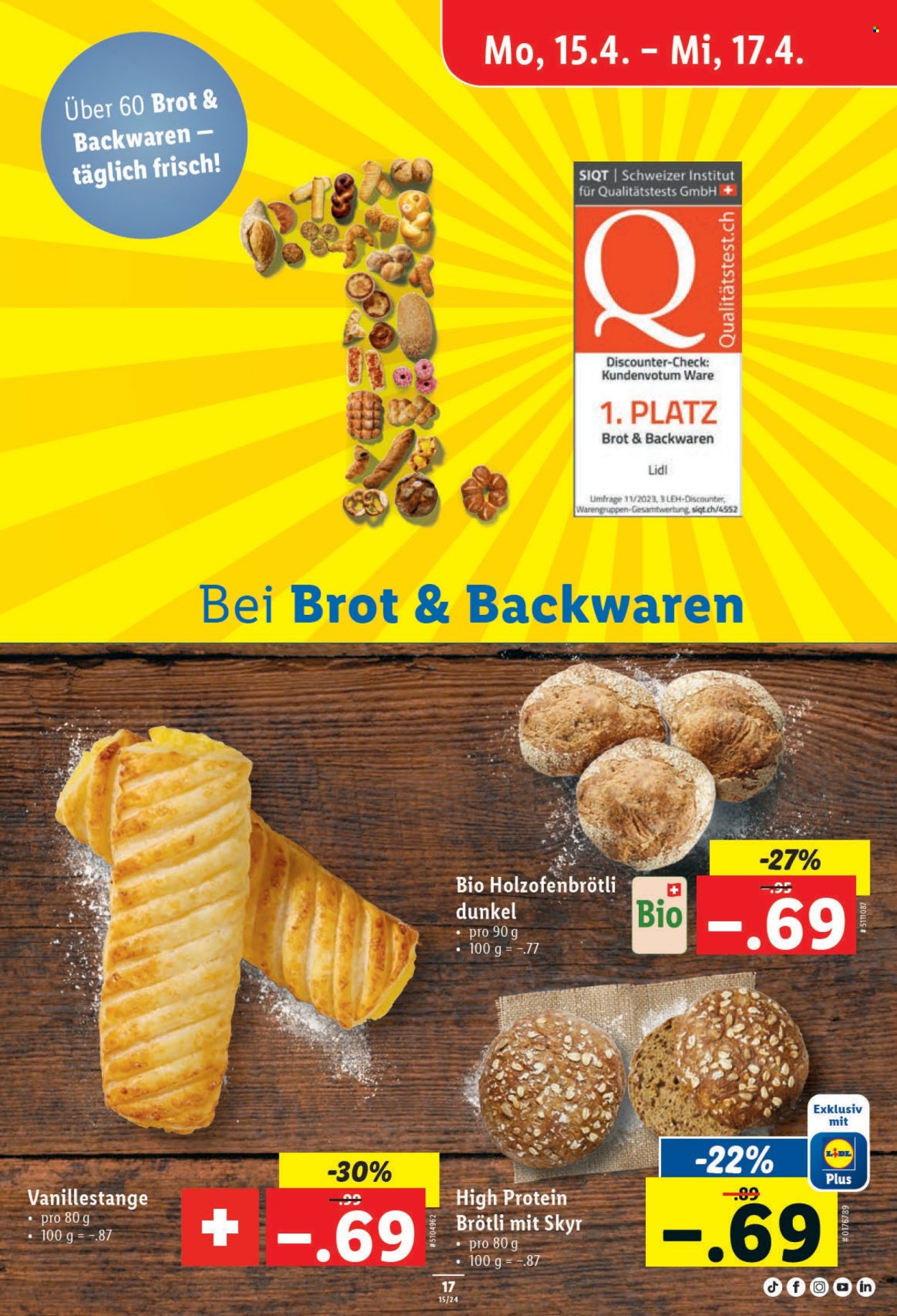Catalogue Lidl - 11.4.2024 - 17.4.2024. Page 17