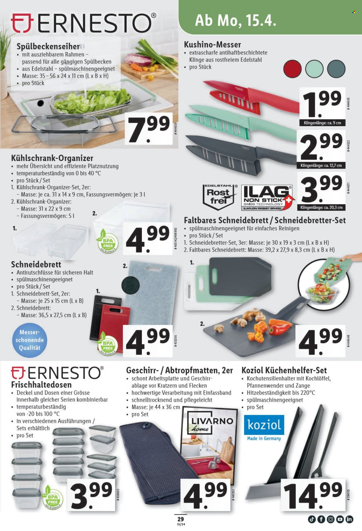 Catalogue Lidl - 11.4.2024 - 17.4.2024. Page 29