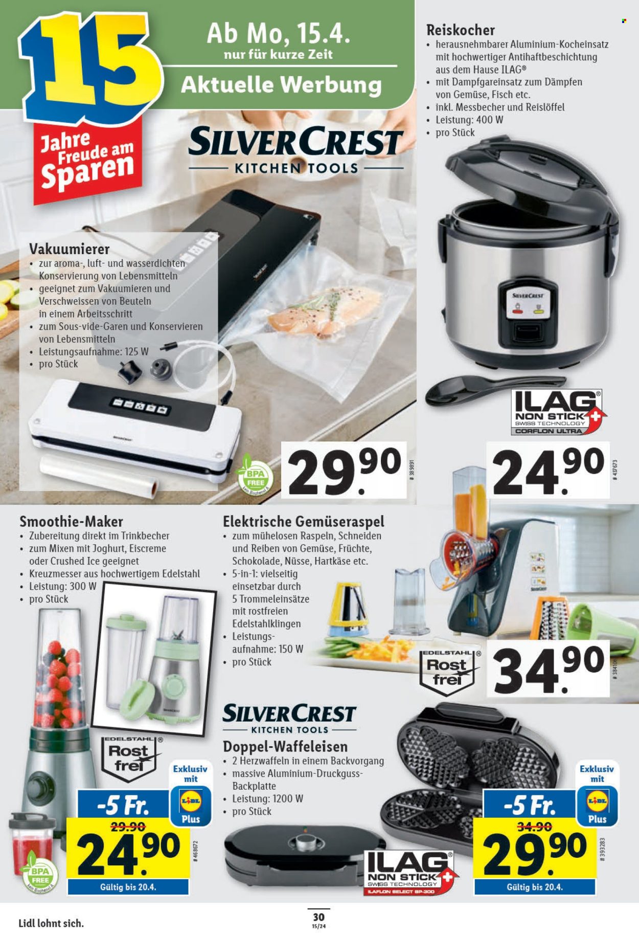 Catalogue Lidl - 11.4.2024 - 17.4.2024. Page 30