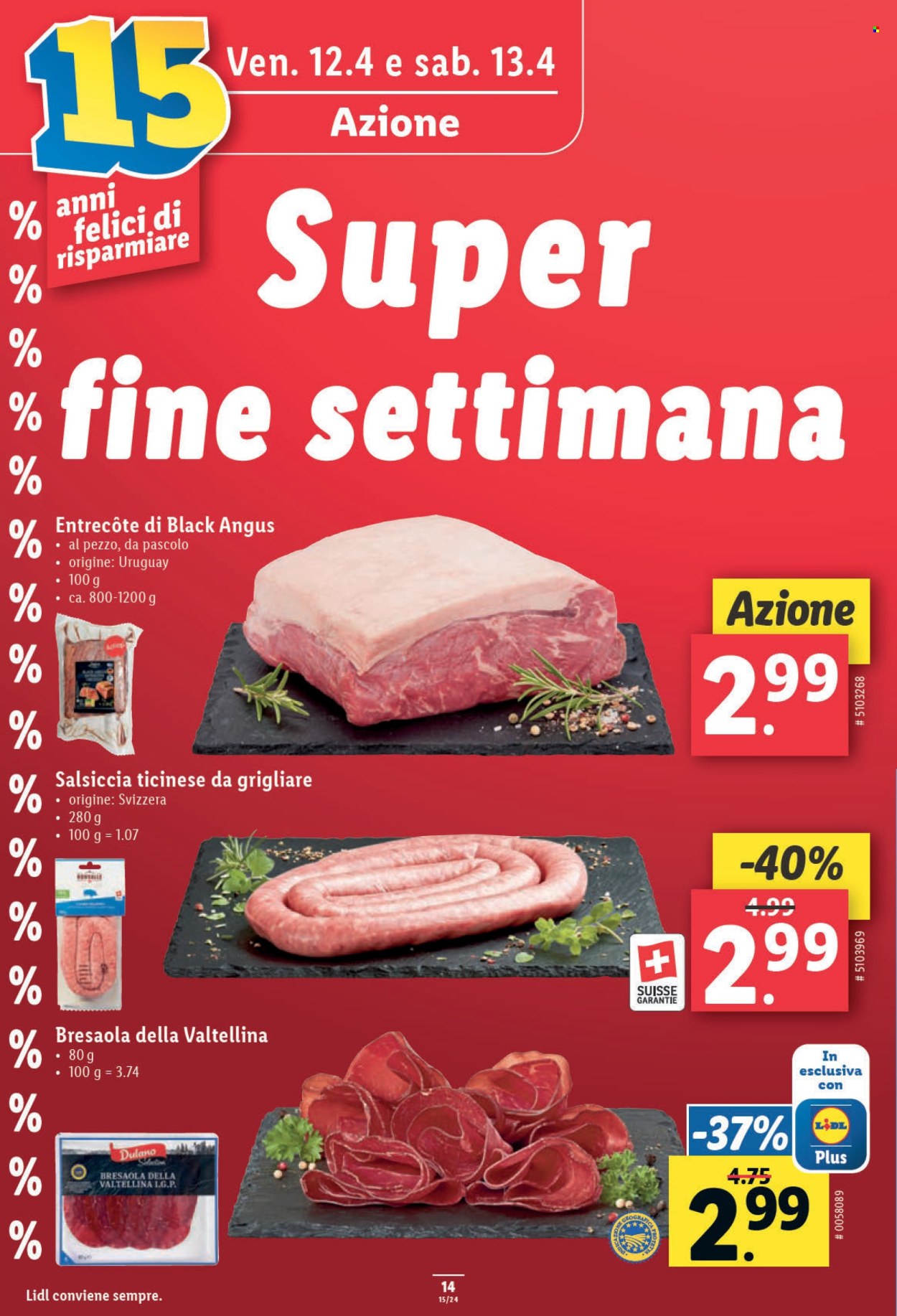 Volantino Lidl - 11.4.2024 - 17.4.2024. Pagina 14