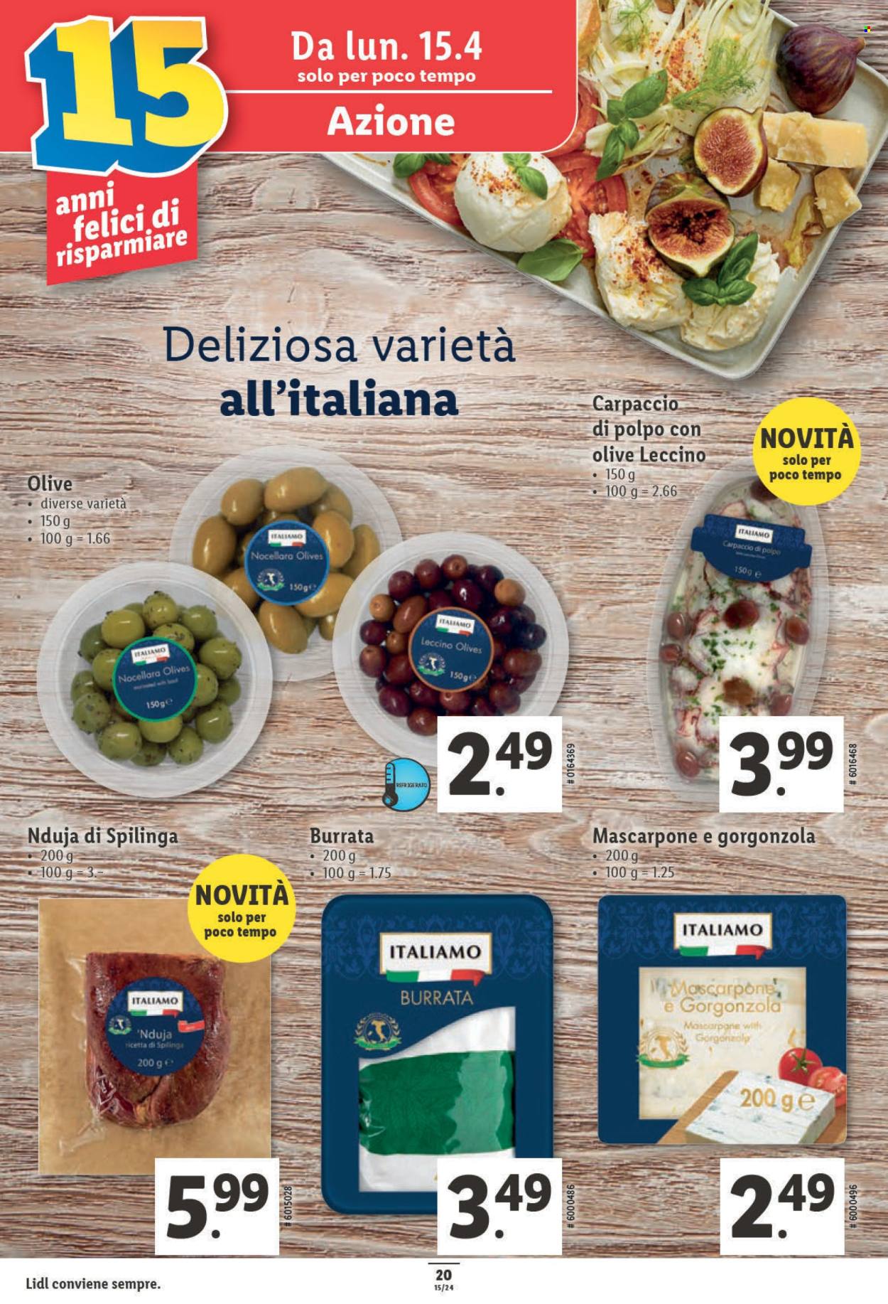 Volantino Lidl - 11.4.2024 - 17.4.2024. Pagina 20