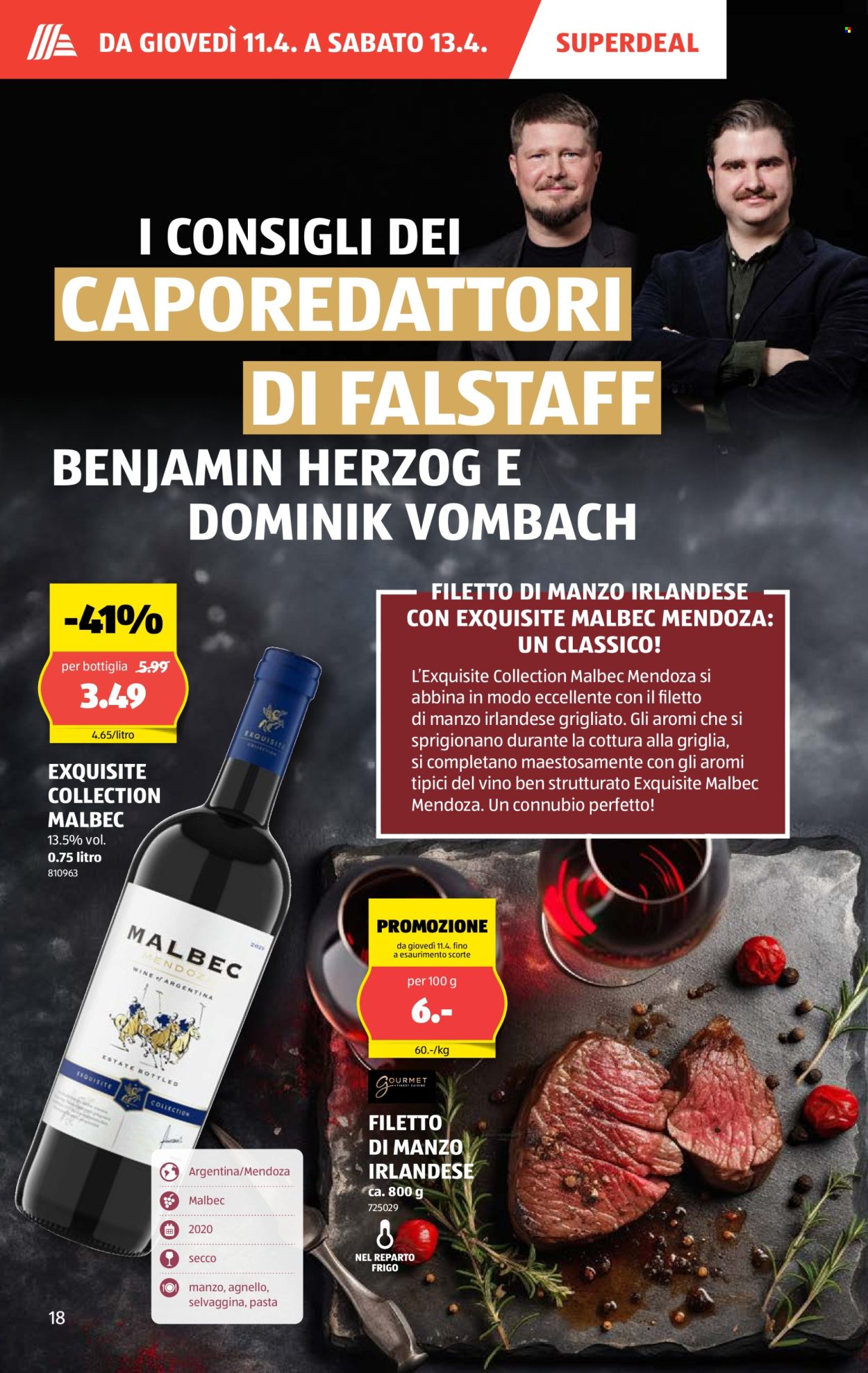 Volantino Aldi - 11.4.2024 - 17.4.2024. Pagina 18