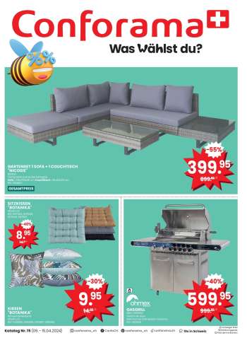 Prospekte Conforama - 9.4.2024 - 15.4.2024.