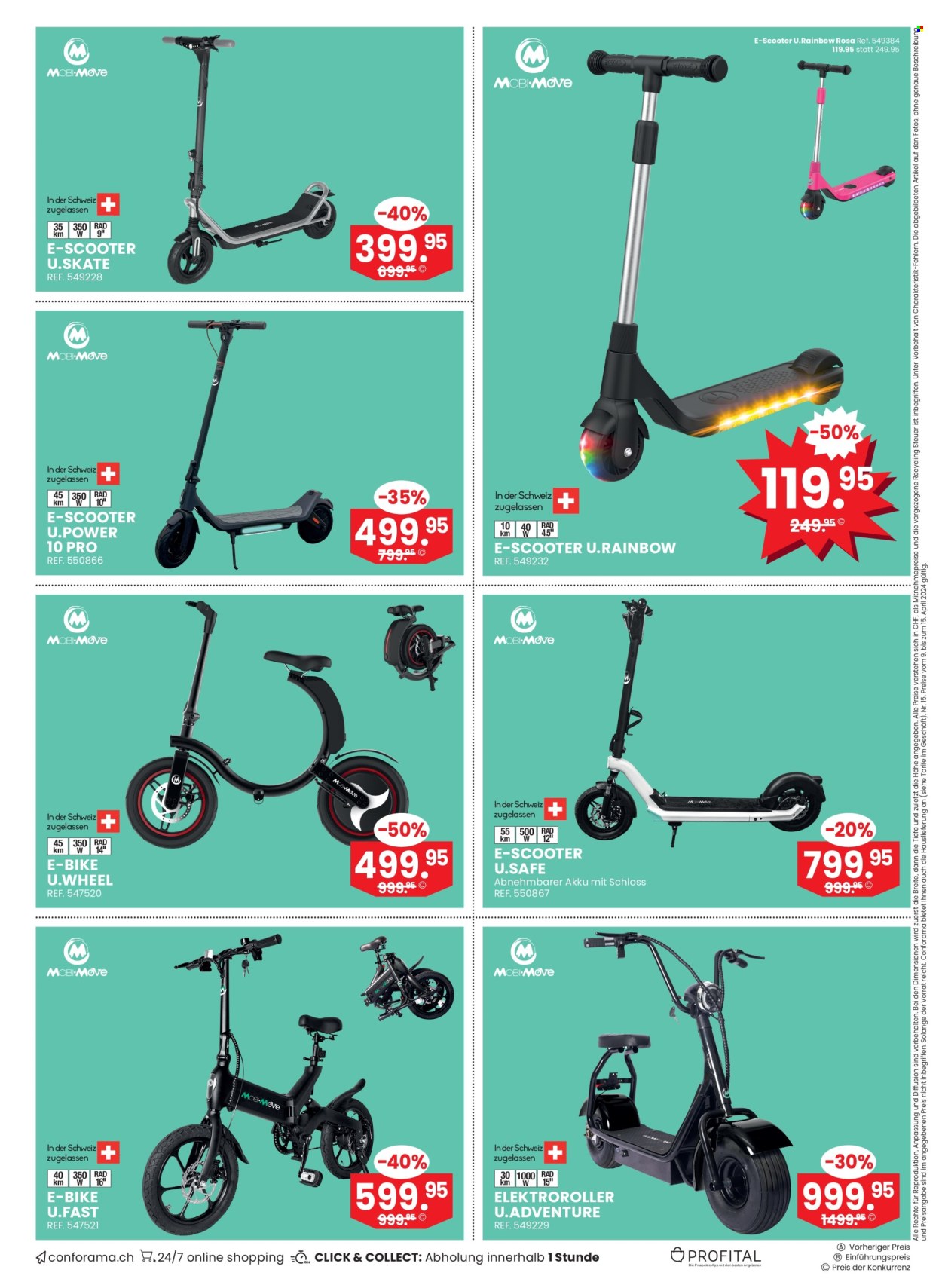Volantino Conforama - 9.4.2024 - 15.4.2024. Pagina 12