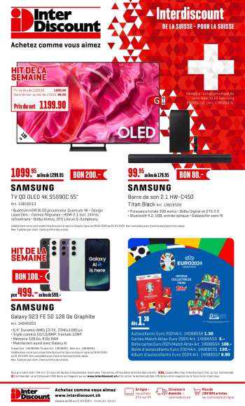 Volantino Interdiscount - 8.4.2024 - 21.4.2024.