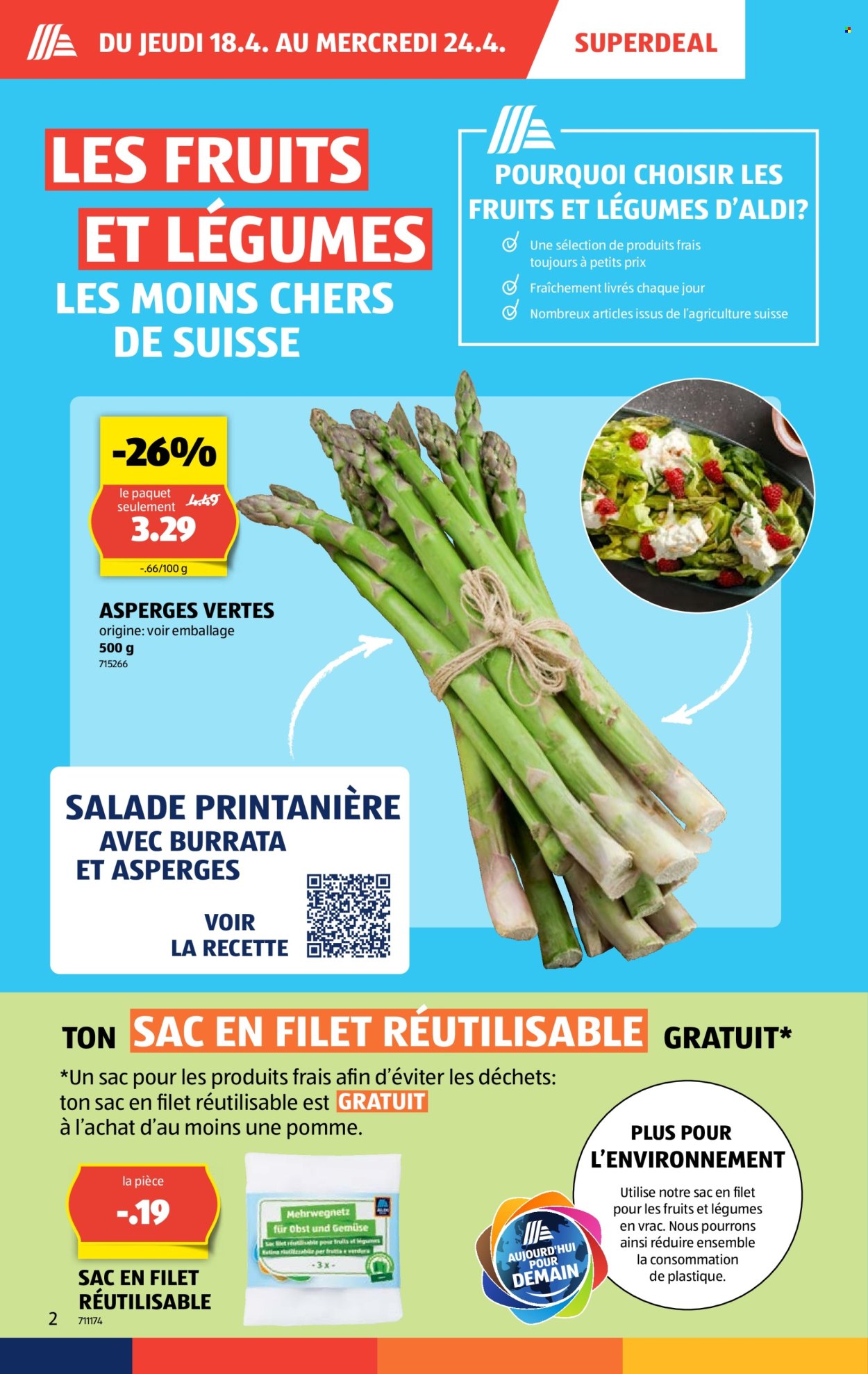 Prospekt Aldi - 18.4.2024 - 24.4.2024. Seite 2