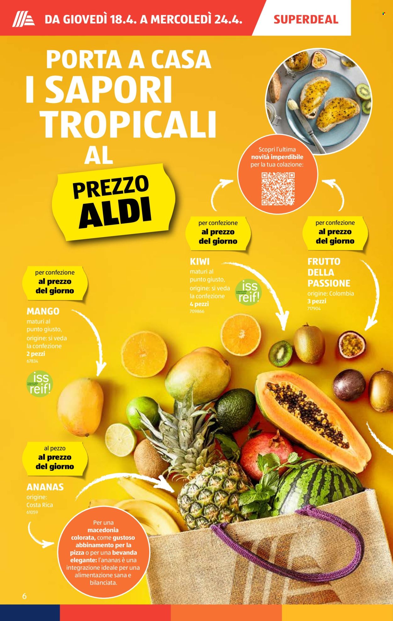 Volantino Aldi - 18.4.2024 - 24.4.2024. Pagina 6