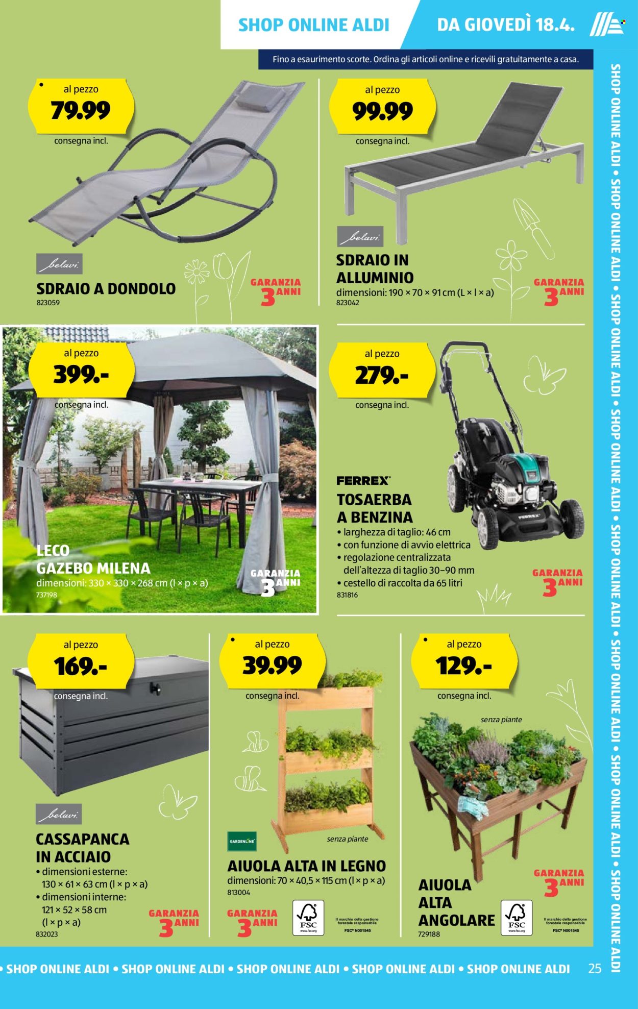 Volantino Aldi - 18.4.2024 - 24.4.2024. Pagina 25