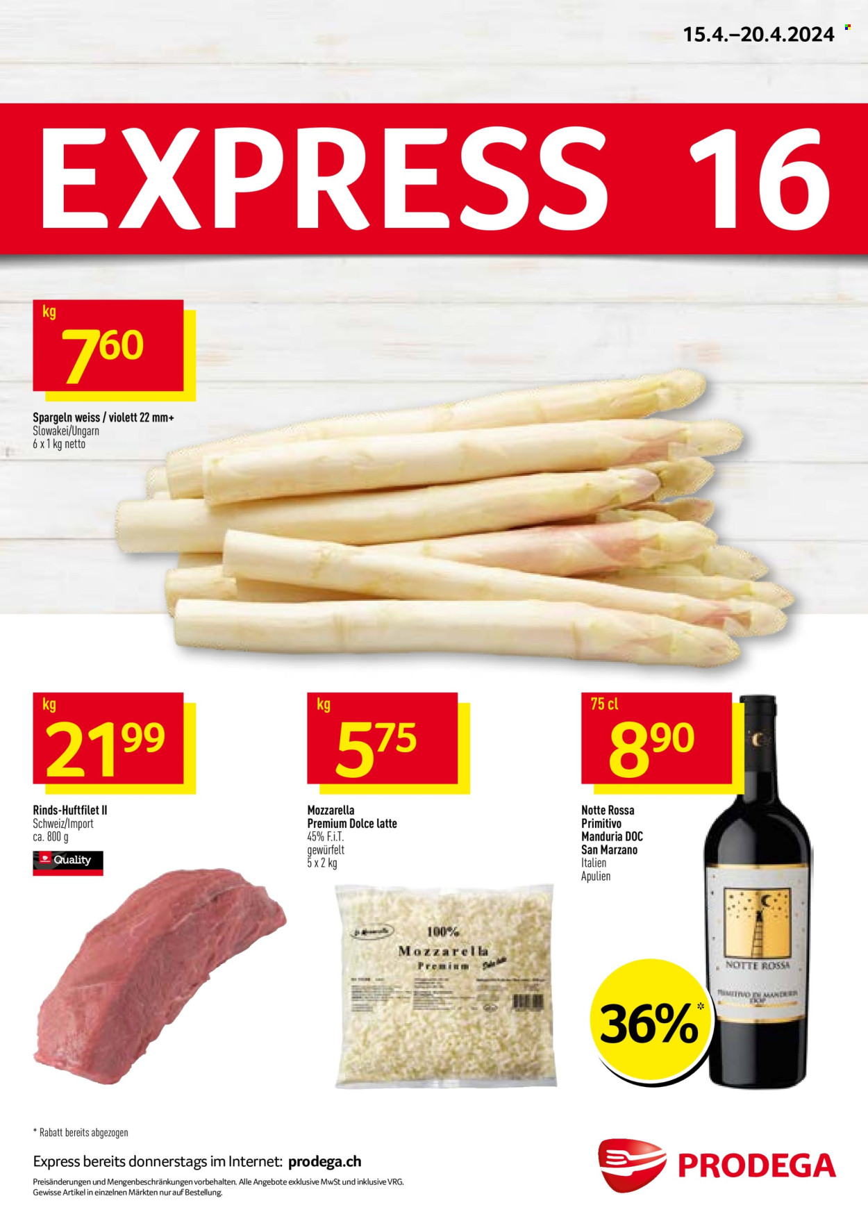 Volantino Prodega - 15.4.2024 - 20.4.2024. Pagina 1