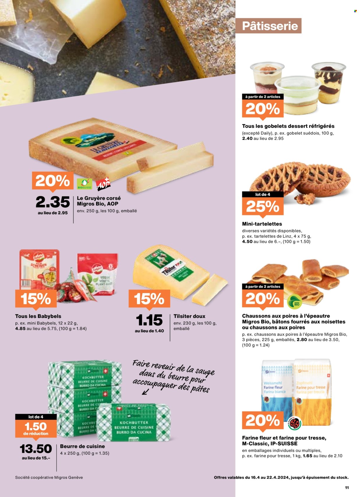 Prospekt Migros - 16.4.2024 - 22.4.2024. Seite 11