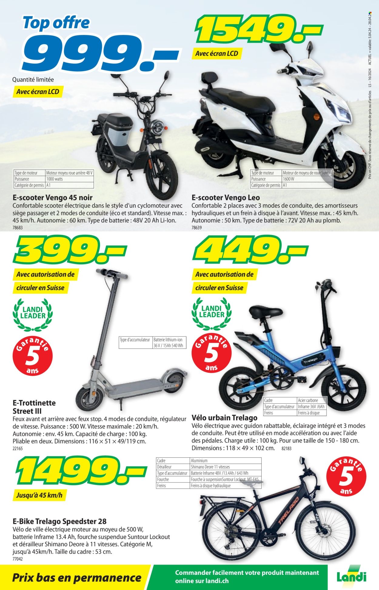 Prospekt Landi - 15.4.2024 - 28.4.2024. Seite 16
