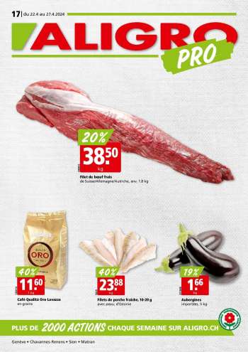 Catalogue ALIGRO - 22.4.2024 - 27.4.2024.