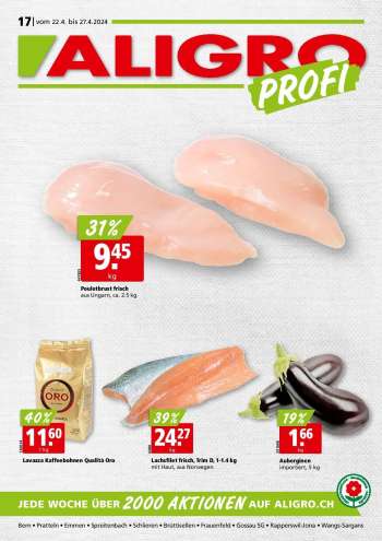 Prospekte ALIGRO - 22.4.2024 - 27.4.2024.