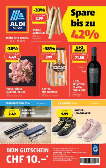 Catalogue Aldi - 25.4.2024 - 1.5.2024.