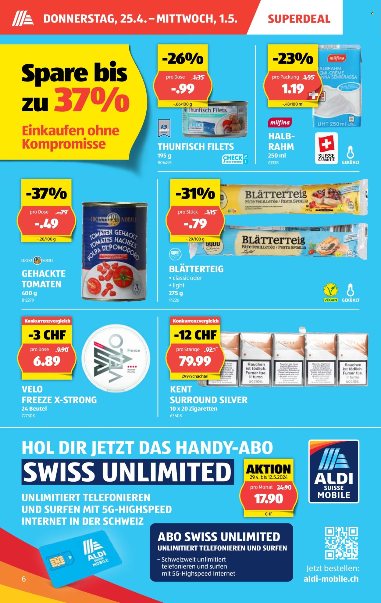 Catalogue Aldi - 25.4.2024 - 1.5.2024. Page 6