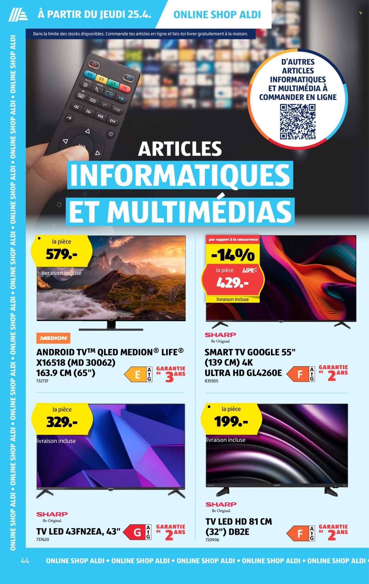 Volantino Aldi - 25.4.2024 - 1.5.2024. Pagina 44