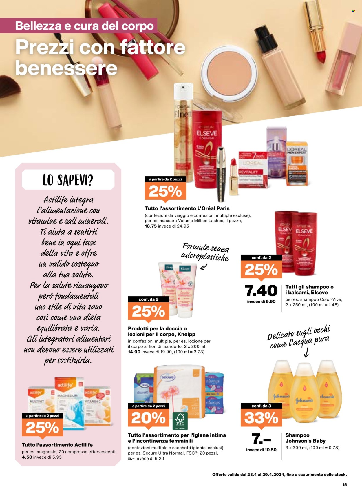 Volantino Migros - 23.4.2024 - 29.4.2024. Pagina 15