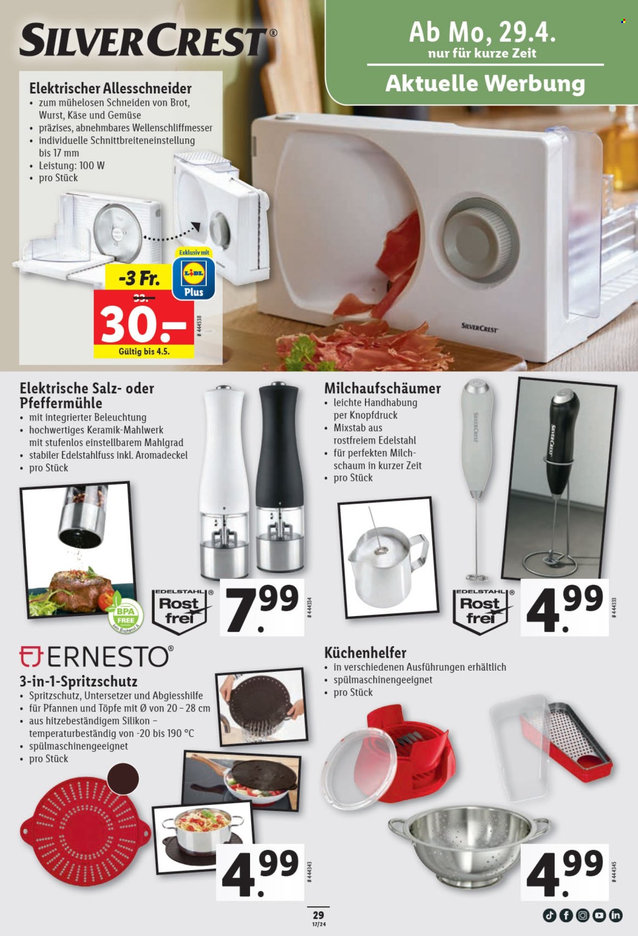 Volantino Lidl - 25.4.2024 - 1.5.2024. Pagina 29