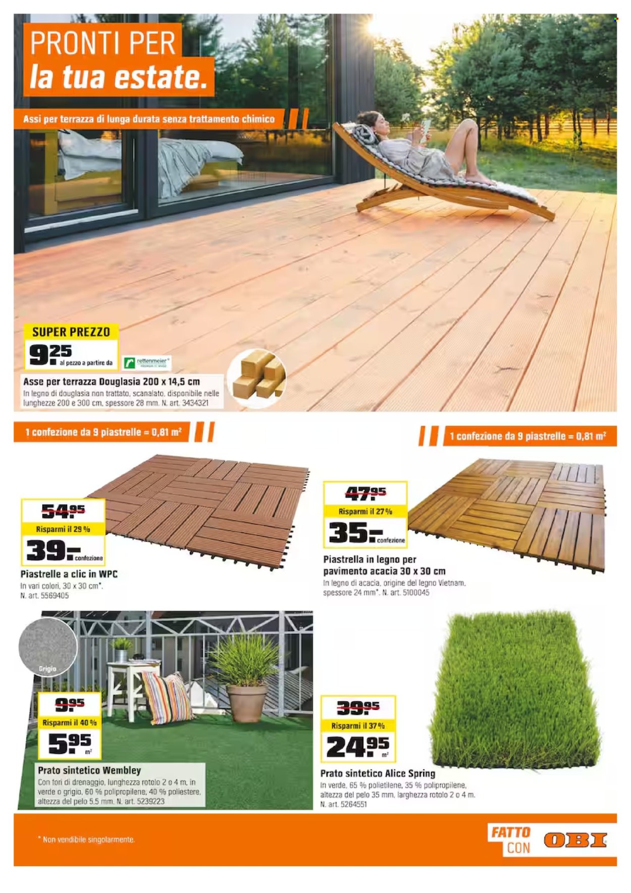 Catalogue OBI - 22.4.2024 - 4.5.2024. Page 9