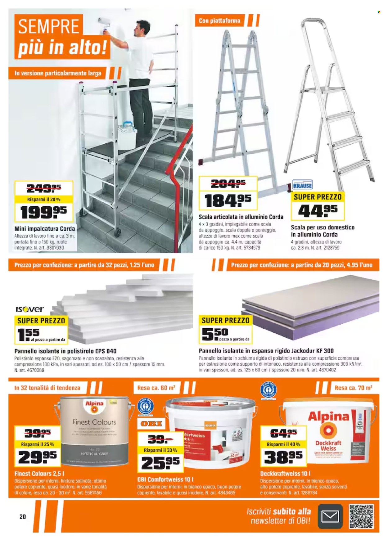 Catalogue OBI - 22.4.2024 - 4.5.2024. Page 20