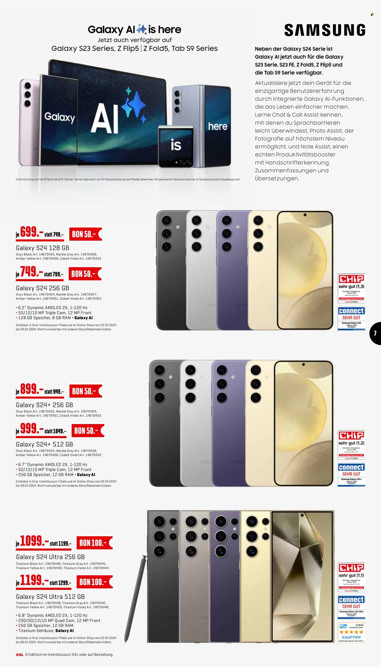 Catalogue Interdiscount - 22.4.2024 - 5.5.2024. Page 7
