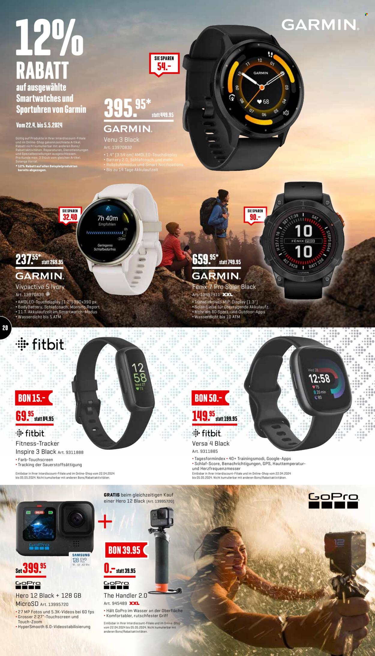 Catalogue Interdiscount - 22.4.2024 - 5.5.2024. Page 20