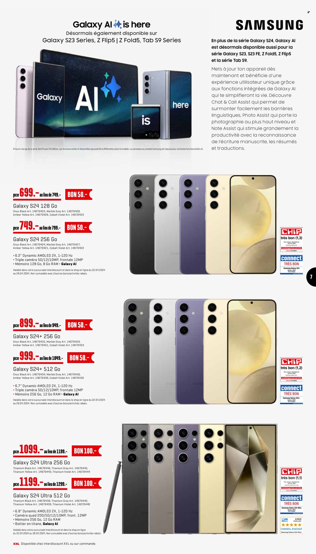 Volantino Interdiscount - 22.4.2024 - 5.5.2024. Pagina 7
