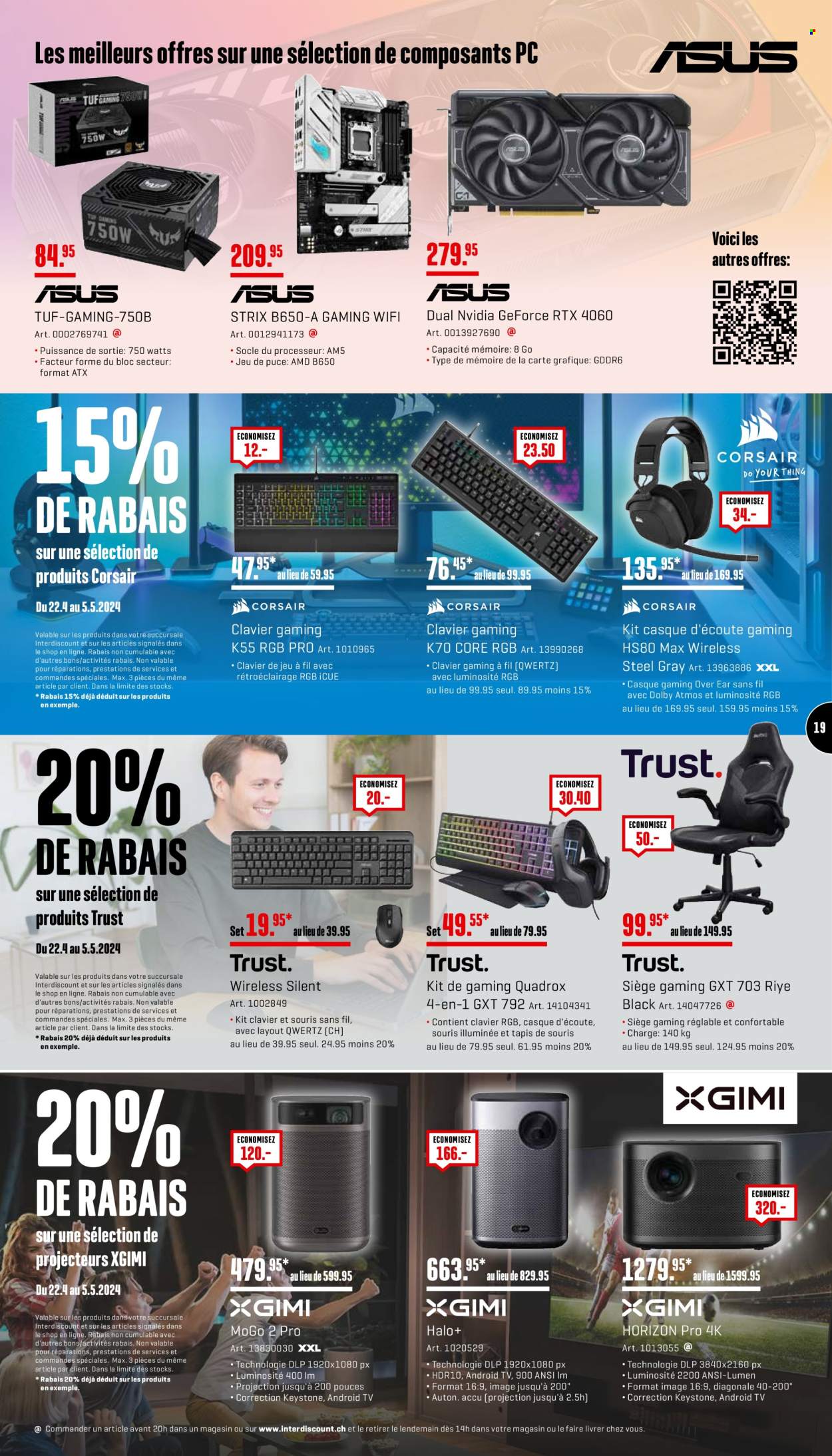 Volantino Interdiscount - 22.4.2024 - 5.5.2024. Pagina 19