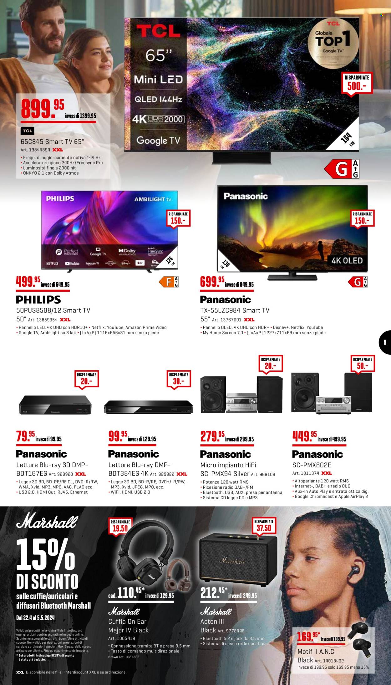 Volantino Interdiscount - 22.4.2024 - 5.5.2024. Pagina 9