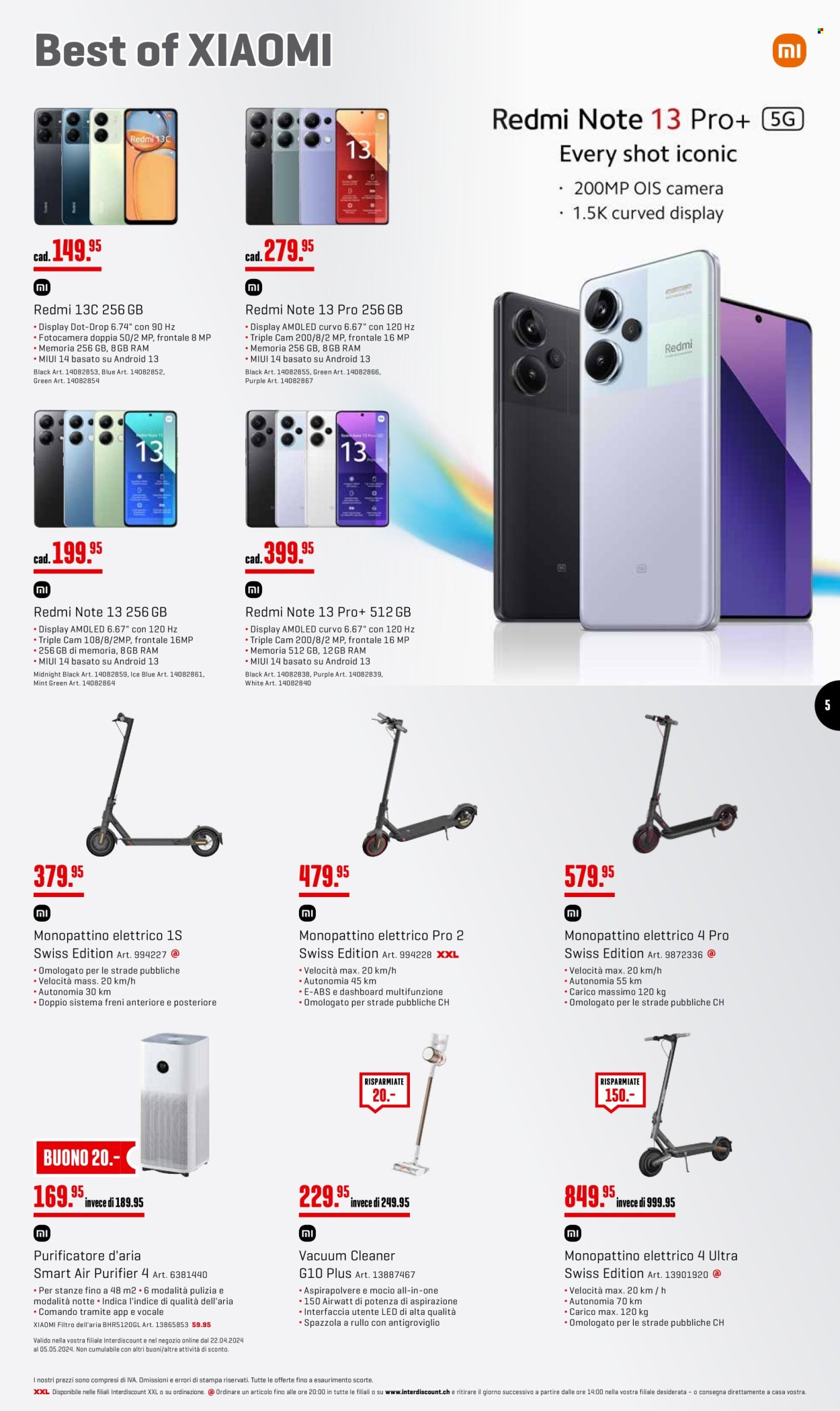Volantino Interdiscount - 22.4.2024 - 5.5.2024. Pagina 5