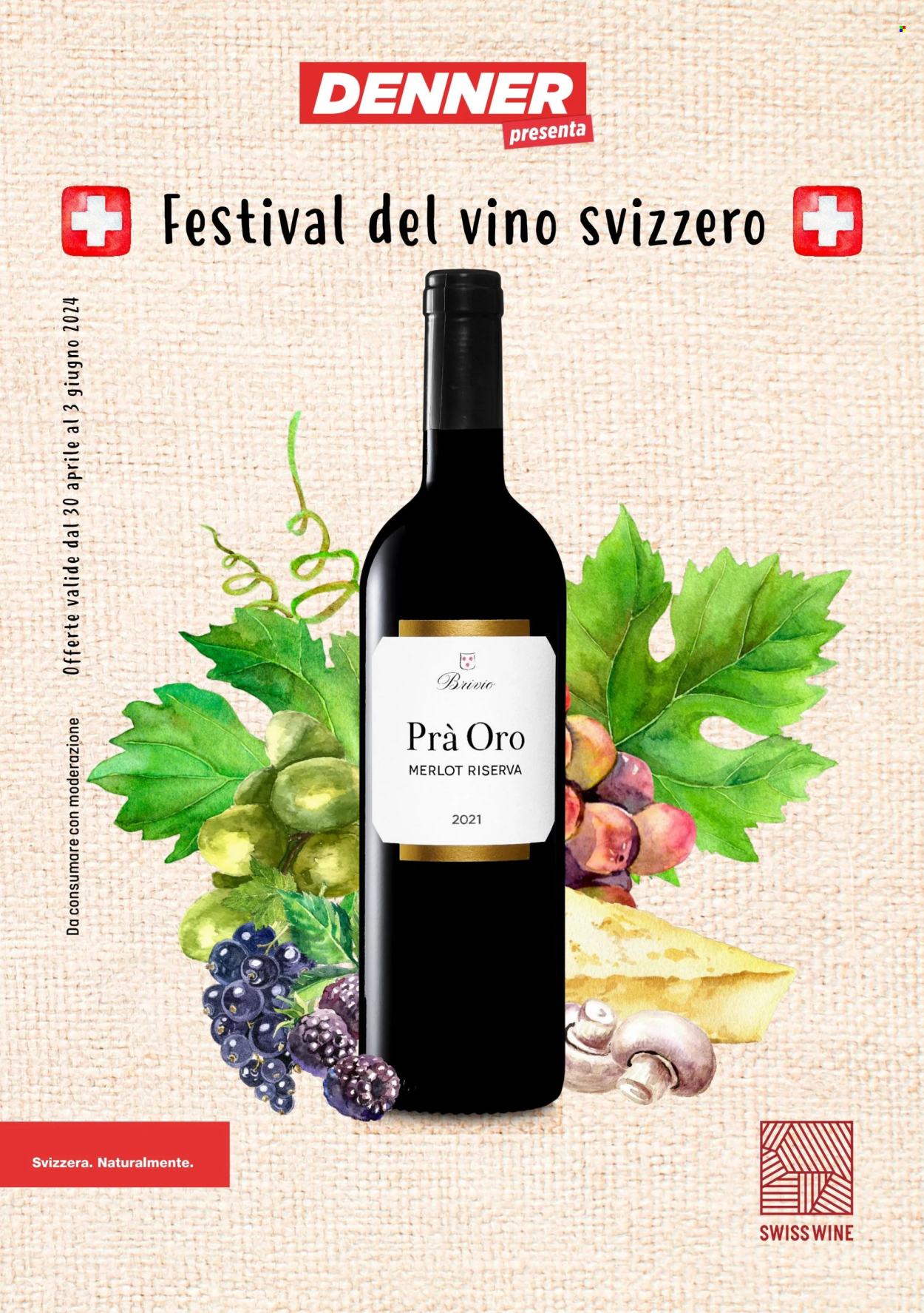 Volantino Denner - 30.4.2024 - 3.6.2024. Pagina 1